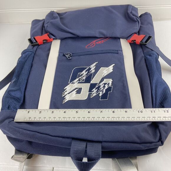 Red Bull x Ken Roczen Motorcross #94 Blue White Promo Signature Backpack Bag - Picture 8 of 9